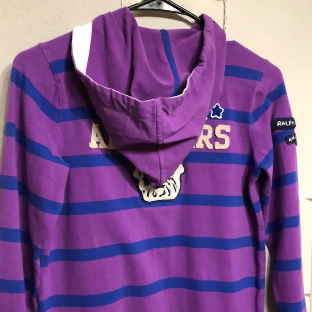 POLO Ralph Lauren Girls Hooded T-shirt Size XL 16
